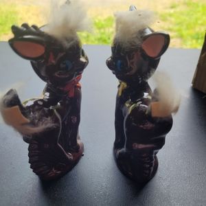 Brand new Furry Bambi Salt'N Pepper Set in original box. Commodore MFG Corp